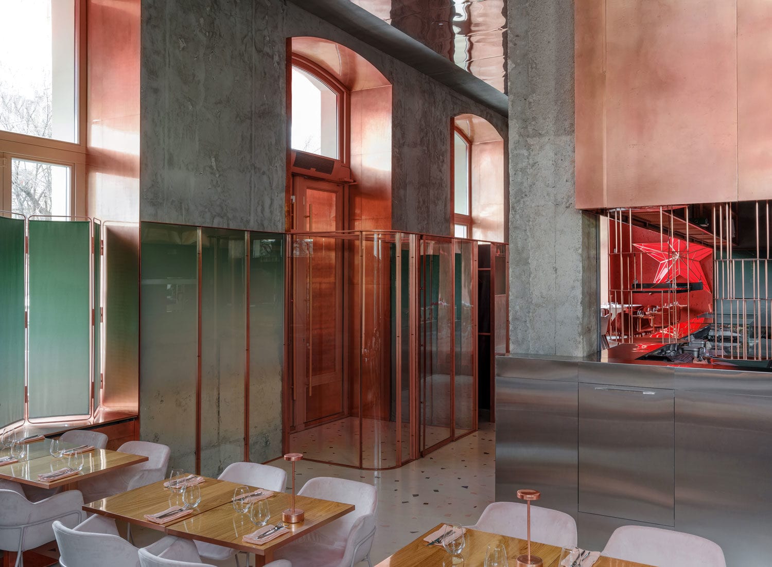 Pink Mama Restaurant in Moscow, Russia by Crosby Studios | Yellowtrace