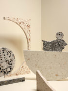 Dramaturgy Terrazzo Slab Fibonacci Stone Photo Haydn Cattach Yellowtrace 01