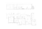 An Attic For David in Barcelona by MH.AP Studio, Floor Plan + Elevation | Yellowtrace