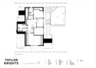 Taylor Knights, Malvern Garden House, First Floor Plan, Australian Architecture | Yellowtrace