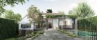 Taylor Knights, Malvern Garden House, Design Development Render, Australian Architecture | Yellowtrace