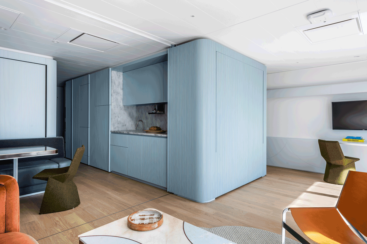Pied-à-Mer Yacht Interior by Michael K. Chen Architecture | Yellowtrace