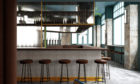 Un Studio, La Raffinerie Modernist Beer Bar in Lyon, Design Development Rendering | Yellowtrace