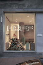 Ciszak Dalmas Ferrari, Hoff Flagship Madrid Shop Interior, Photo Asier Rua | Yellowtrace