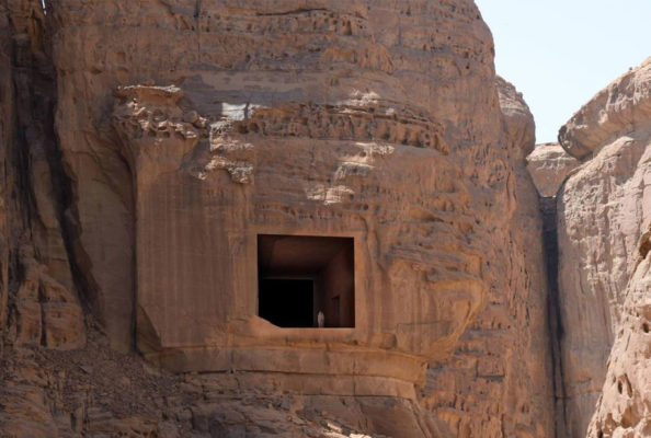 Jean Nouvel, Sharaan Resort Concept, Al ‘Ulá, Saudi Arabia, Rock Buildings | Yellowtrace