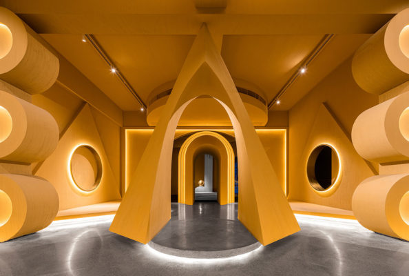 Li Wenqiang Ya Space Hangzhou Art Design Museum Memphis Homage Yellowtrace