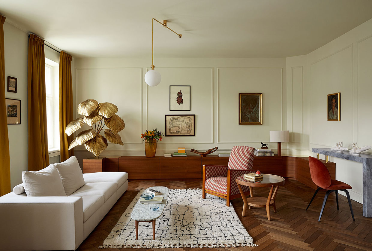 Marta Chrapka, Colombe Studio, Rozbrat Apartment Interior Design Warsaw, Photo Kasia Gatkowska | Yellowtrace