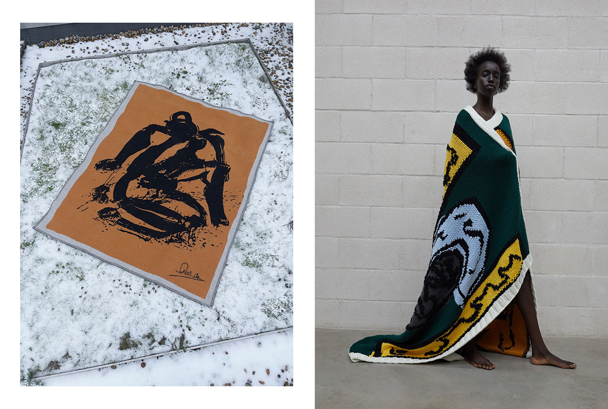 JW Anderson Limited Edition Hand-knitted Blankets | Yellowtrace