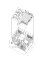 Ana Smud Arevalo Rooftop Apartment Extension Buenos Aires Axonometric Yellowtrace 33