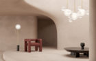 Giopato Coombes Bolle Frosted Linear Chandelier Lighting Design Yellowtrace