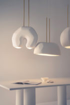 Giopato Coombes Moonstone Linear Chandelier Yellowtrace