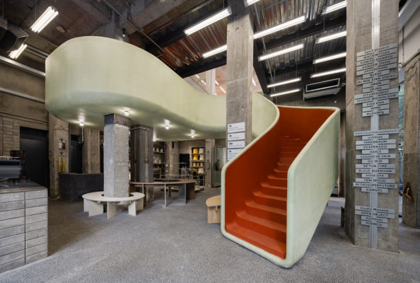 Aim Architecture In The Park Mini Department Store Shanghai Photo Wen Studio Yellowtrace