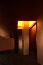 Ad Architecture Black Diamond French Restaurant Nanchong City Bronze Interior Yellowtrace 26