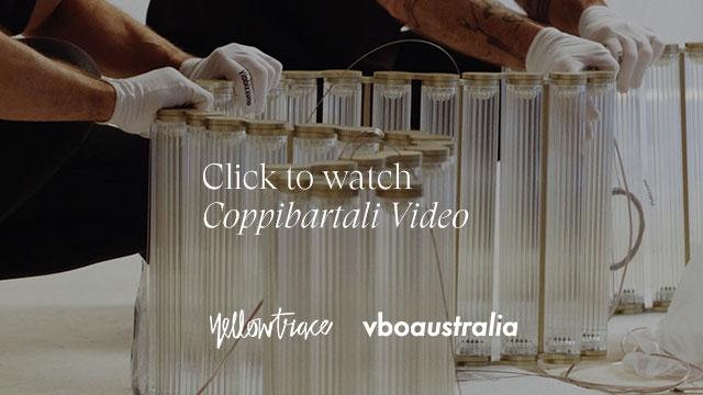 The Cinematic Beauty of Viabizzuno’s Coppibartali Light.
