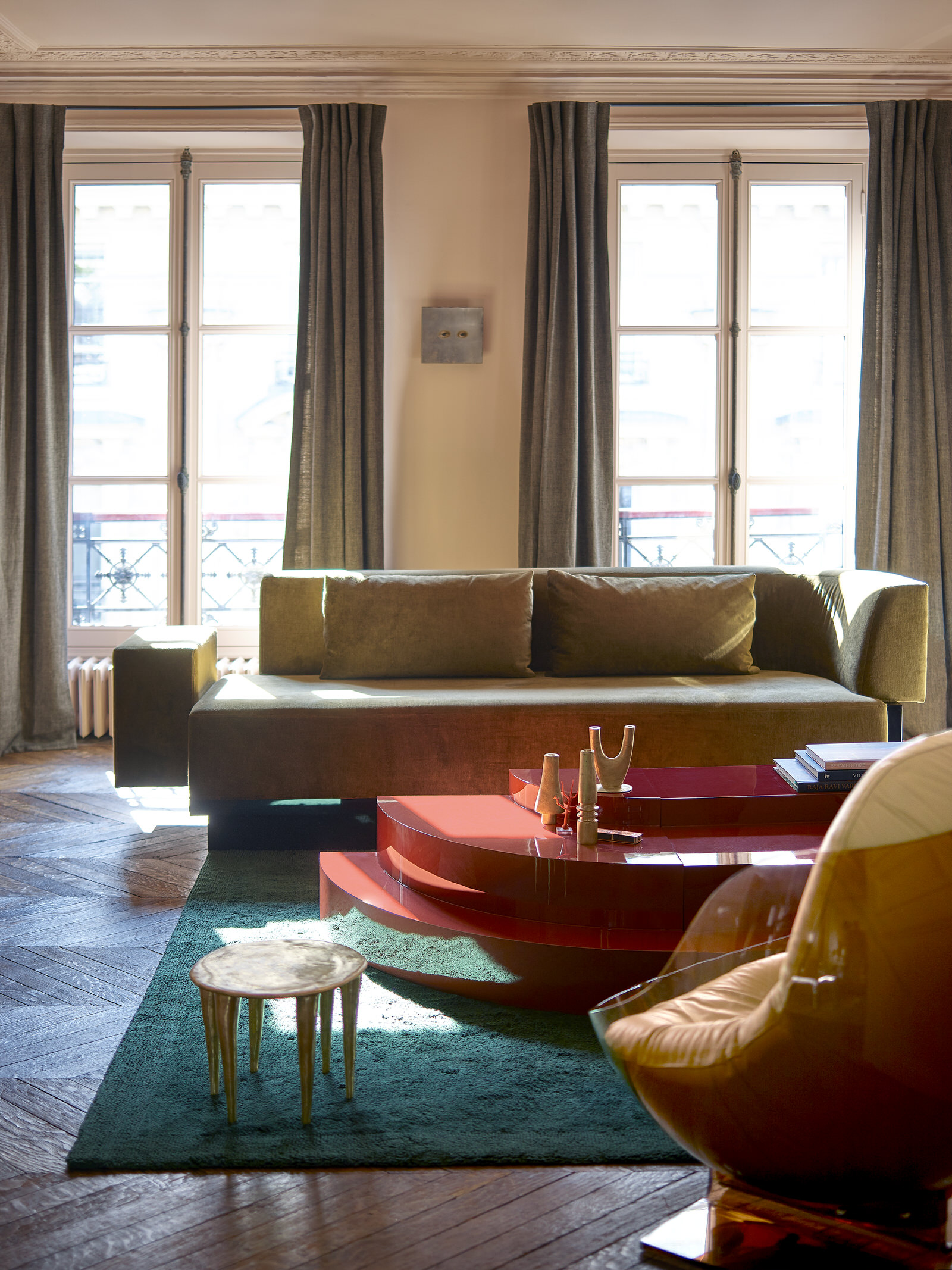 Rue Du Bac Apartment in Paris by Rodolphe Parente Yellowtrace