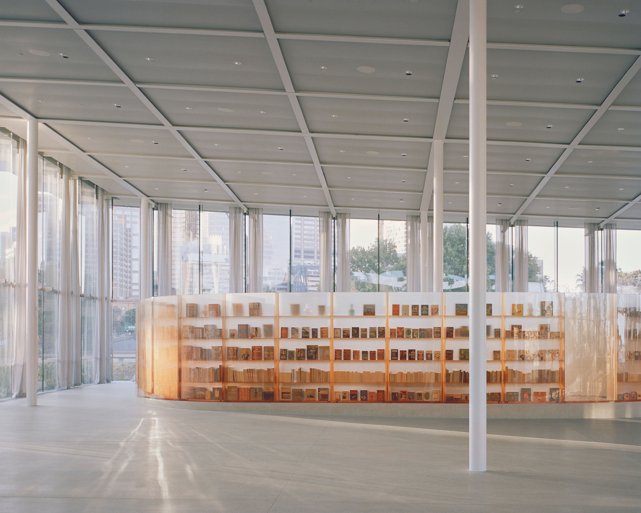 Sydney Modern Building Gallery Shop by Akin Atelier Yellowtrace