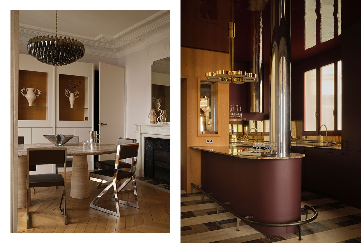 A Coffee-coloured Apartment by Hauvette & Madani | Yellowtrace