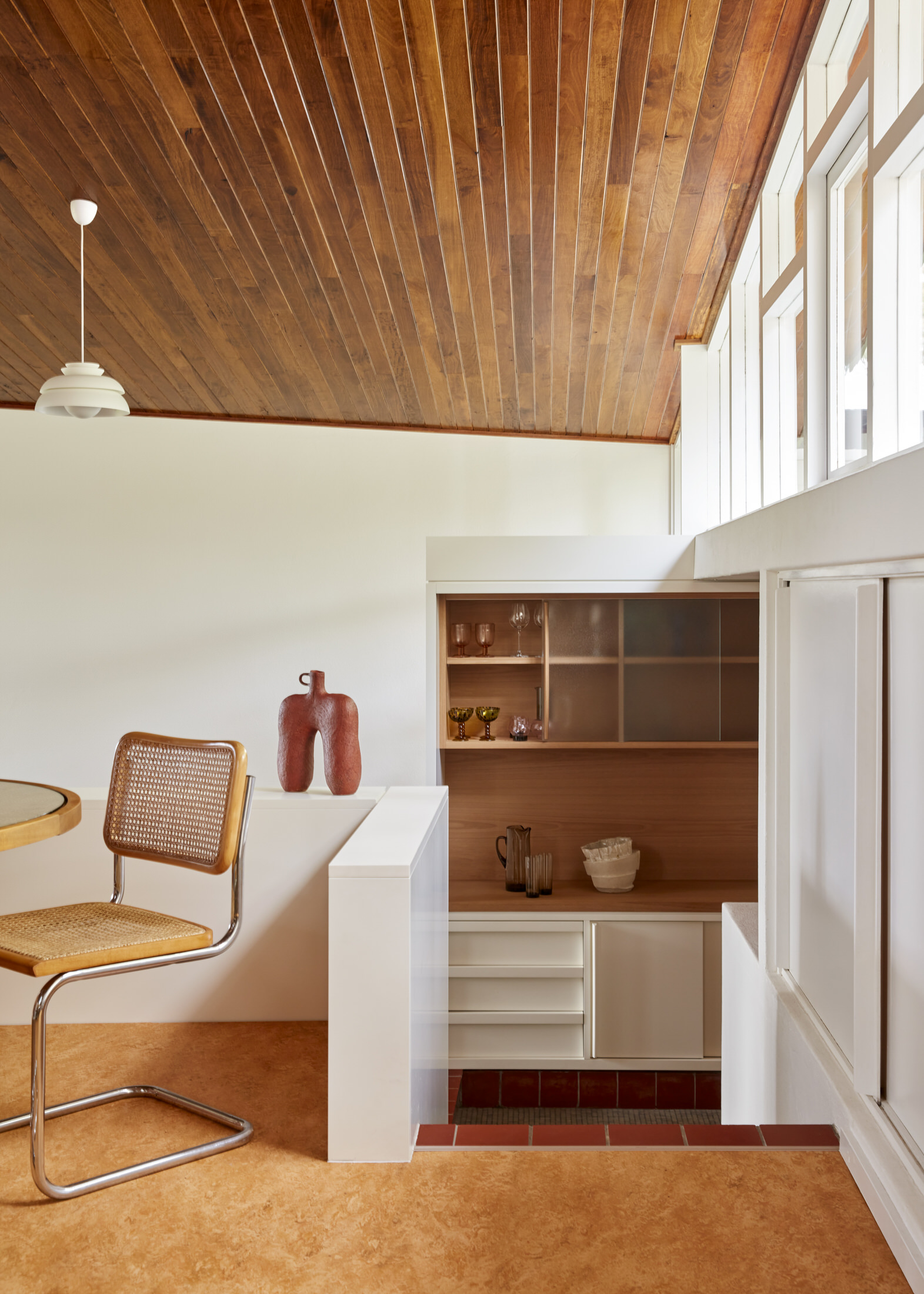 View of Mid-Century City Beach House by Design Theory | Yellowtrace
