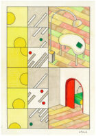 Estudio Reciente Sb117 Apartment Madrid Illustration Guillermo Casado Yellowtrace 26