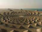 Yellowtrace Jim Denevan Self Similar Land Art Installation Manar Abu Dhabi Photo Lance Gerber04