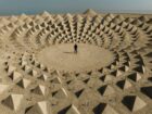 Yellowtrace Jim Denevan Self Similar Land Art Installation Manar Abu Dhabi Photo Lance Gerber07