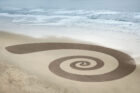Yellowtrace Jim Denevan Ocean Beach 2013 Photo By Peter Hinson Courtesy The Artist
