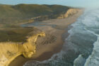Yellowtrace Jim Denevan San Gregorio State Beach May 2023 Photo By Peter Hinson Courtesy The Artist