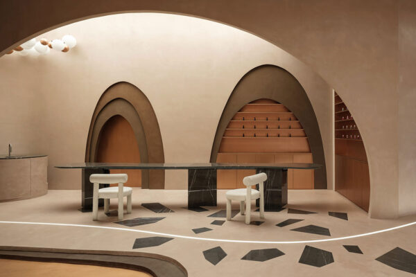 Yellowtrace Ark4lab Of Architecture Stellar Beauty Salon Riyadh