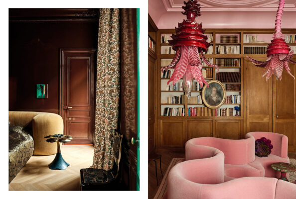 Yellowtrace Uchronia Monot Apartment Paris Homes Photo Felix Dol Maillot