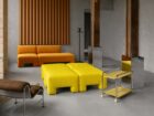 Yellowtrace Lammhultsgeofantimodularseatingorangeyellowtenstiontrolleychromeyellowsunnyarmchairchromebrowne01 32 Opt80