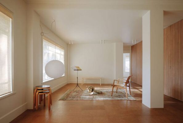 Yellowtrace Ellul Architecture A Flat For A Musician Melbourne Apartment Refurbishment