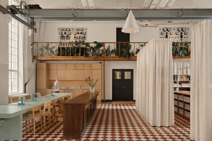 Yellowtrace Fyra Konelabra Hq Helsinki Interior Architecture Adaptive Use