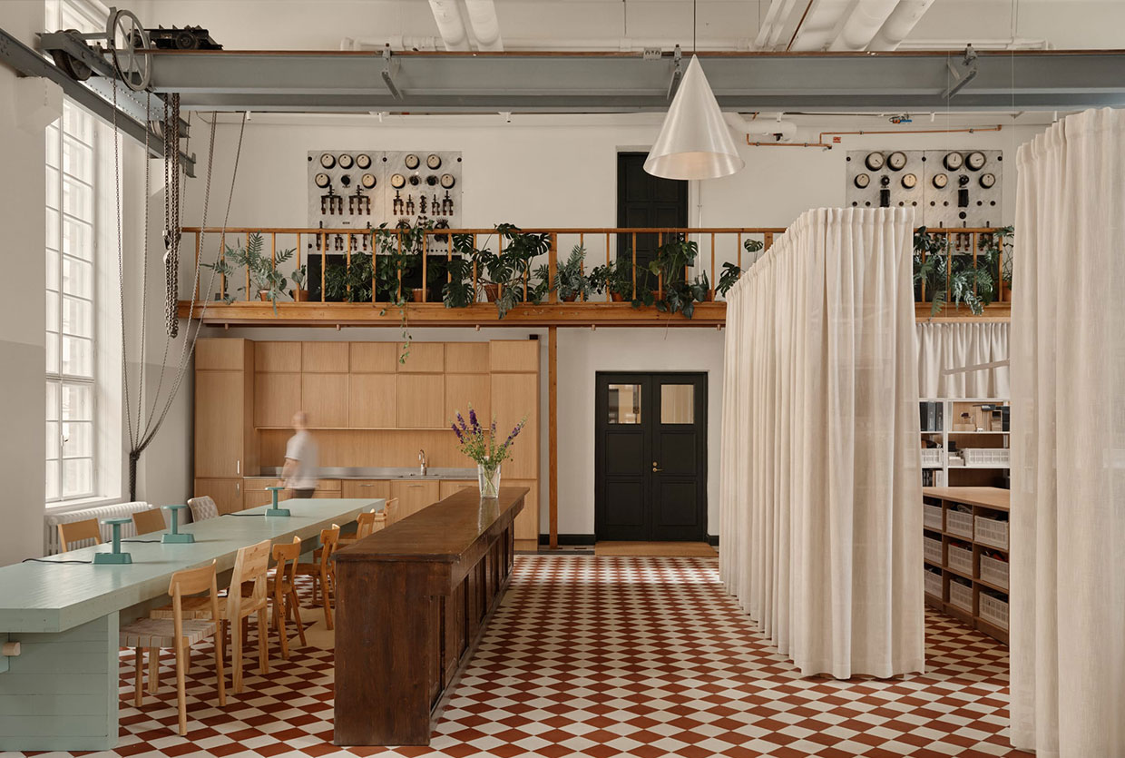 Yellowtrace Fyra Konelabra Hq Helsinki Interior Architecture Adaptive Use