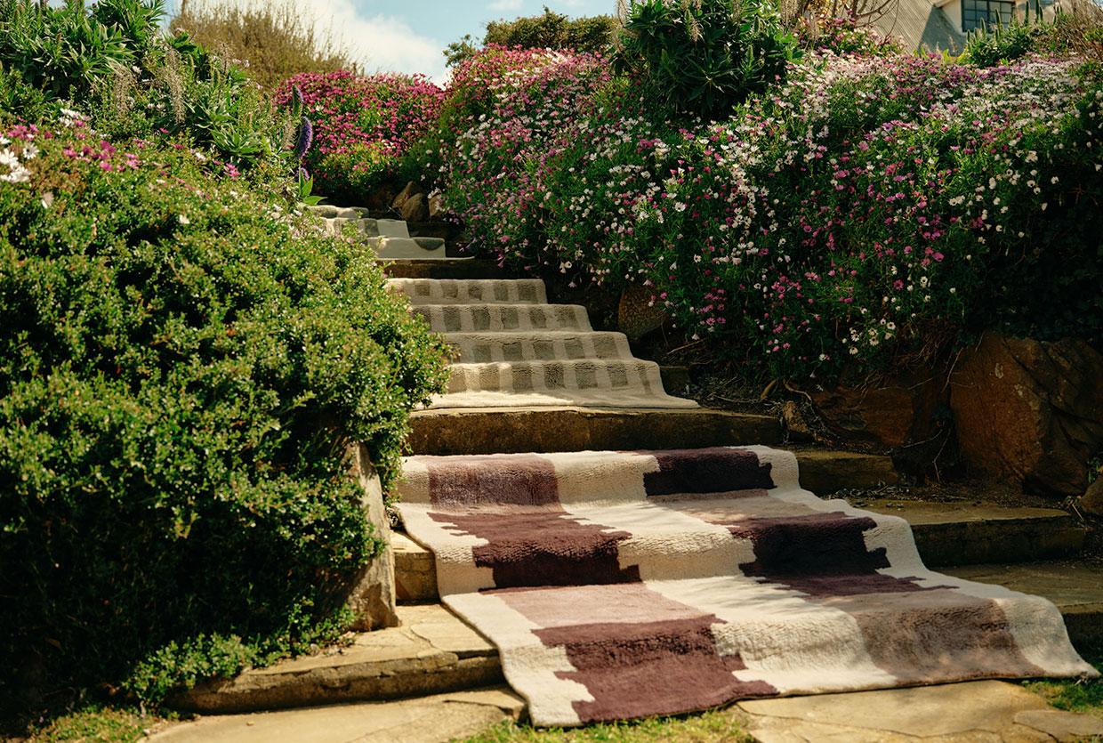 Yellowtrace Jono Fleming Double Rug Collection Wild South Australian Design