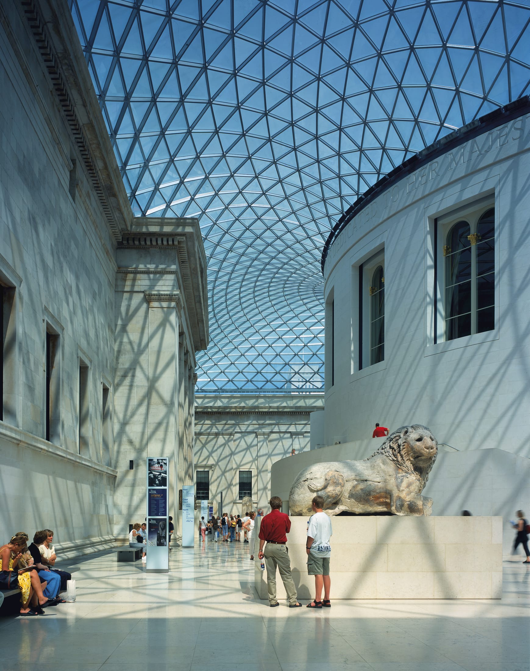 Yellowtrace Foster Partners Great Court At The British Museum Photo Nigel Young Foster Partners 05 Opt80