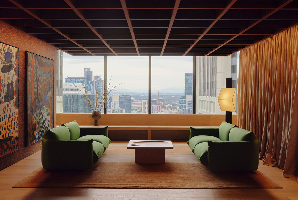 Yellowtrace Kennedy Nolan William Street Chambers Mebourne Office Interior Design