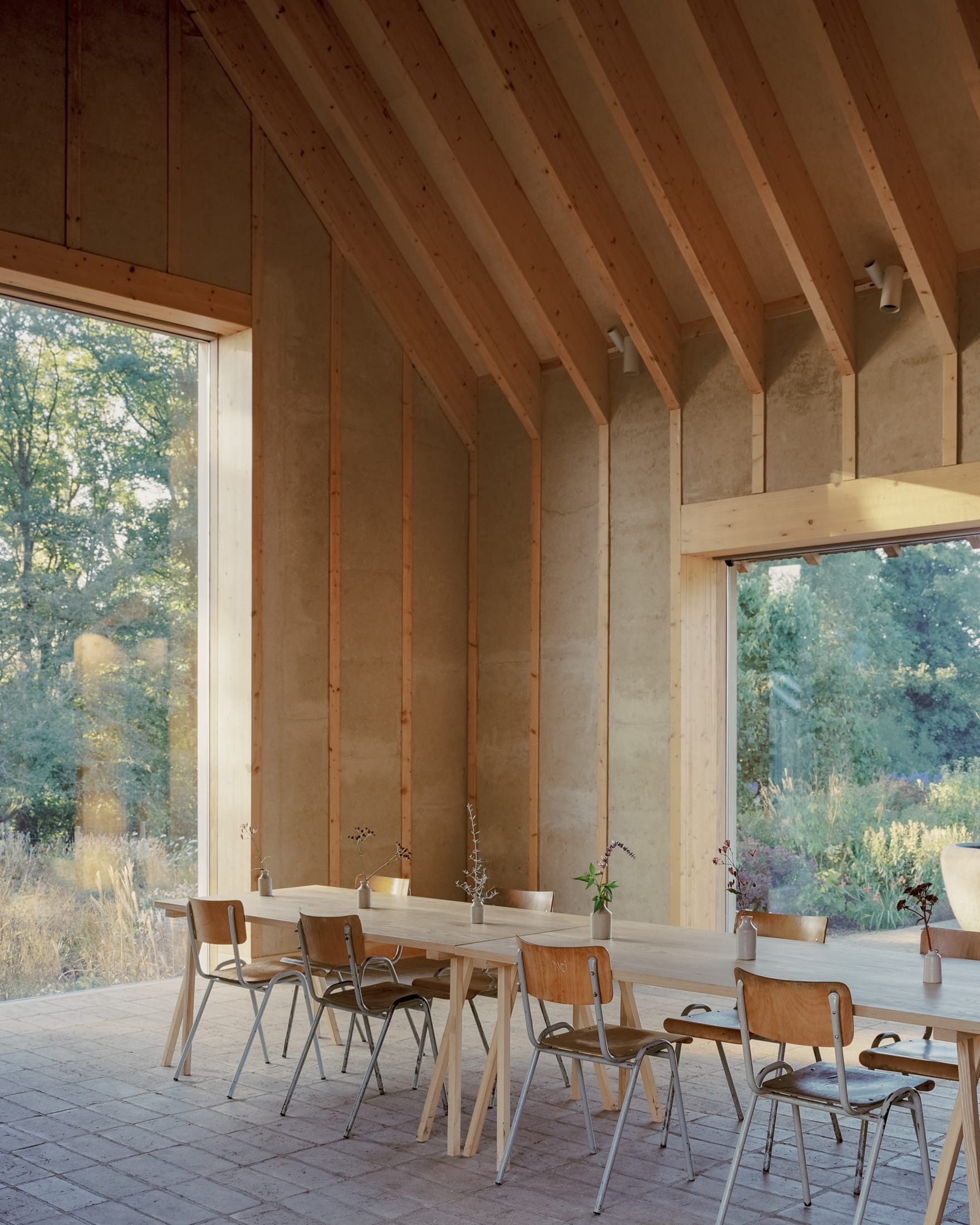 Yellowtrace Okra The Apple House Materially Innovative Education And Wellbeing Hub Set In Previously Neglected Orchard Photo Nick Dearden 06 Opt80