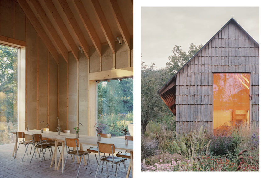 Yellowtrace Okra The Apple House Materially Innovative Education And Wellbeing Hub Set In Previously Neglected Orchard