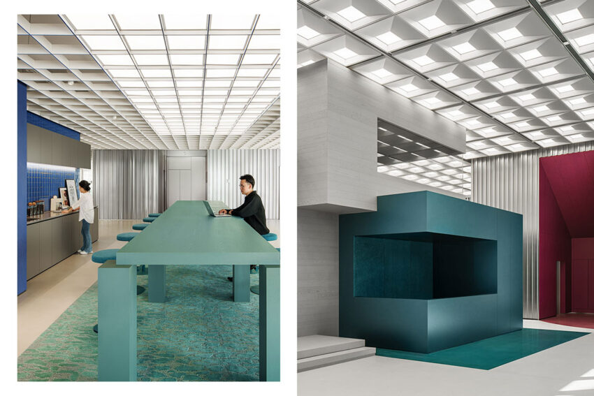 Yellowtrace Ippolito Fleitz Group Max Hangzhou China Contemporary Office Interior