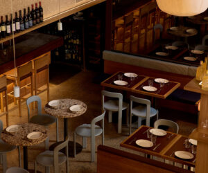 Yellowtrace Bar Monte Newstead Studio Plenty Brisbane Italian Restaurant Interior Design