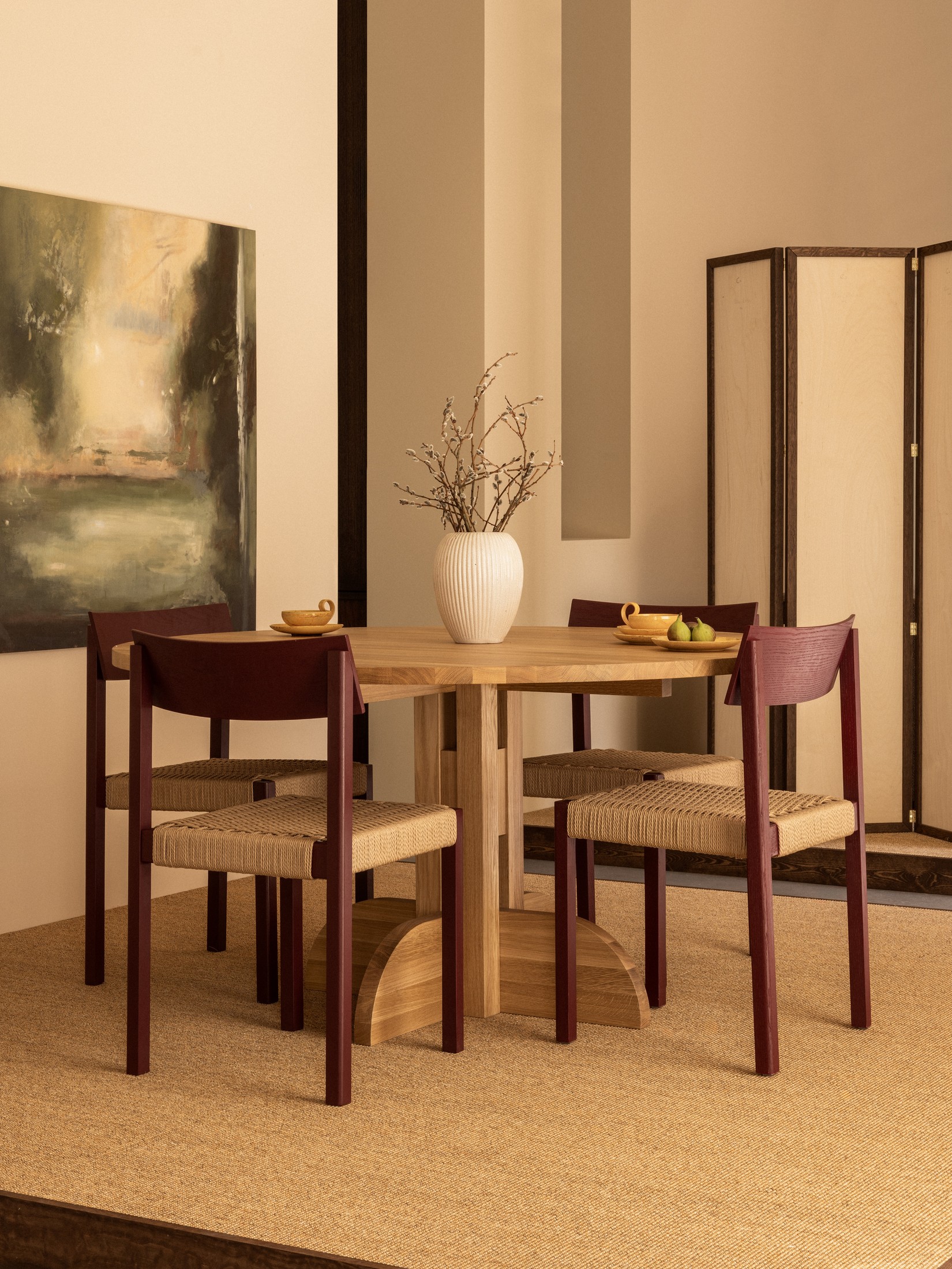 Yellowtrace Audo3daysofdesignpuffindiningtable120maurodiningchairpapercord 25 Opt90